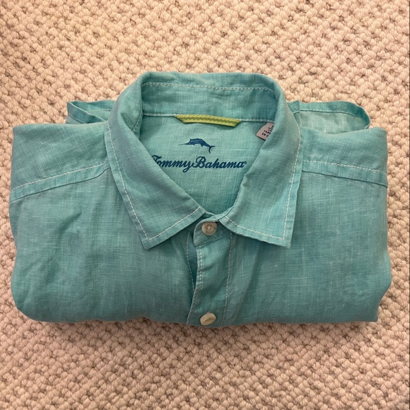 Tommy Bahama Linen Button-Down - Picture 4 of 6